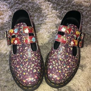 Floral Doc Marten Mary Janes